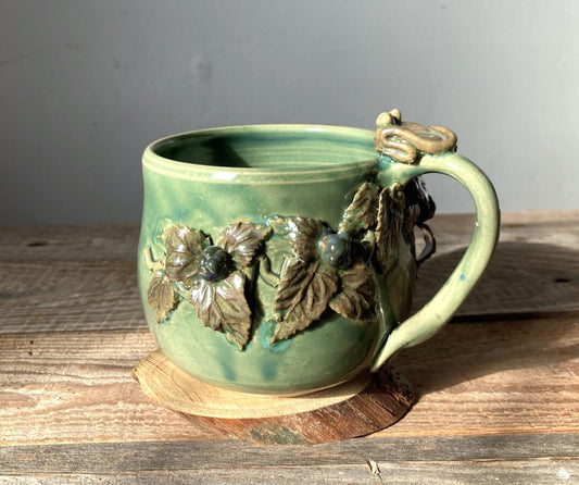 Tazza in gres  "Rana e more" -  gres - IN PRODUZIONE