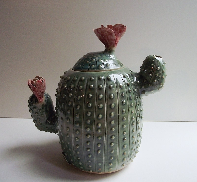 Teiera del Cactus - Gres - SU ORDINAZIONE