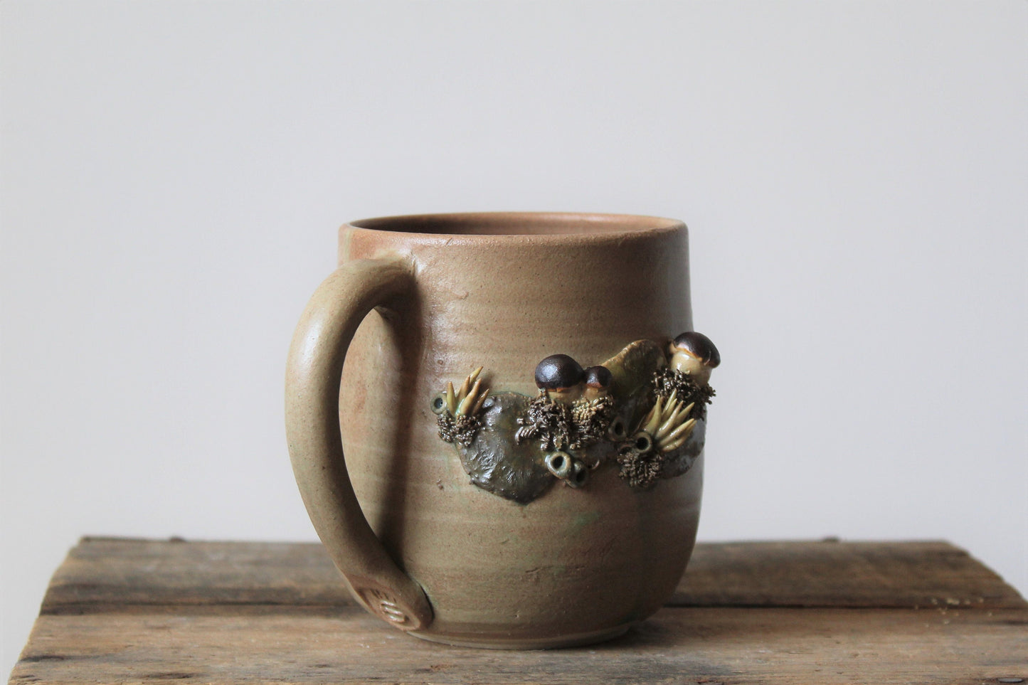 Tazza in gres con porcini  -  gres - IN PRODUZIONE