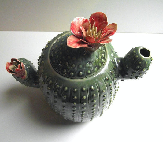 Teiera del Cactus - Gres - SU ORDINAZIONE